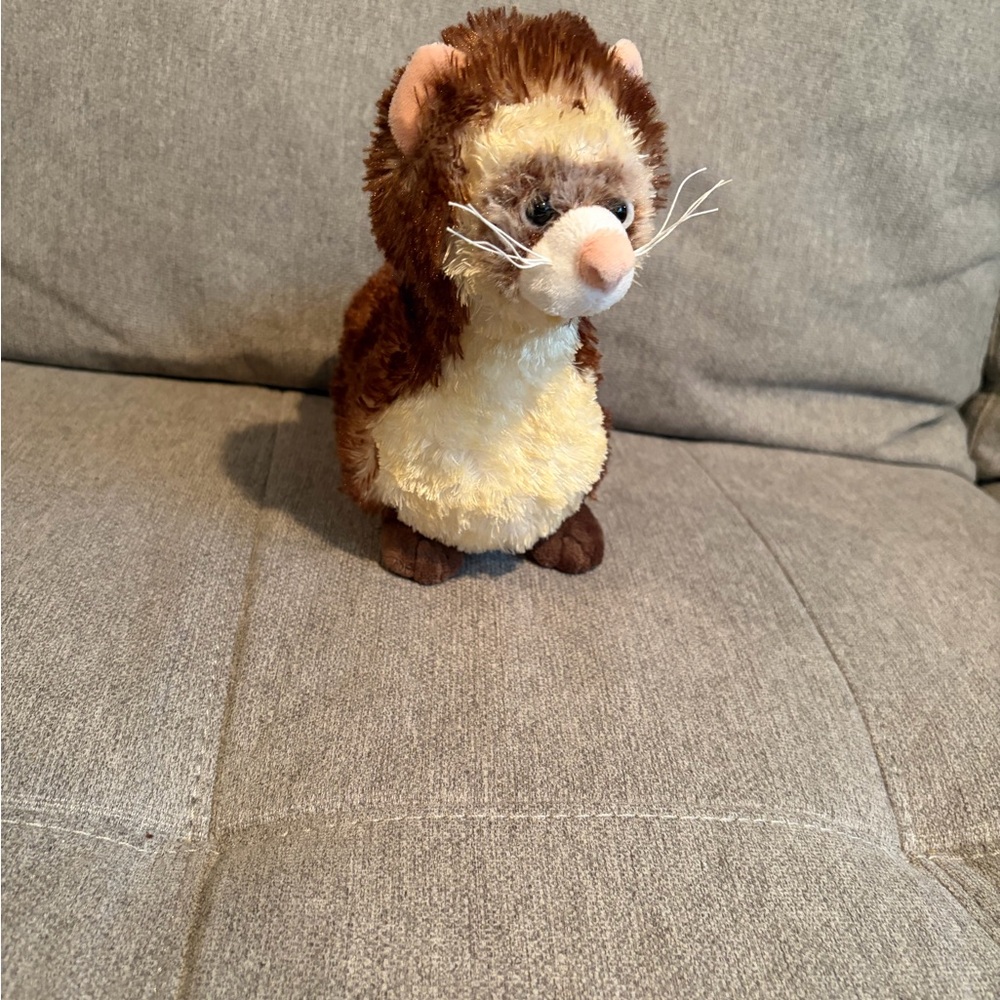 Webkinz FERRET Plush Stuffed Animal No Code HM419 Realistic Soft Toy